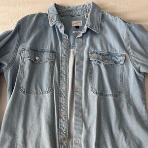 Universal Thread Light Blue Denim Top